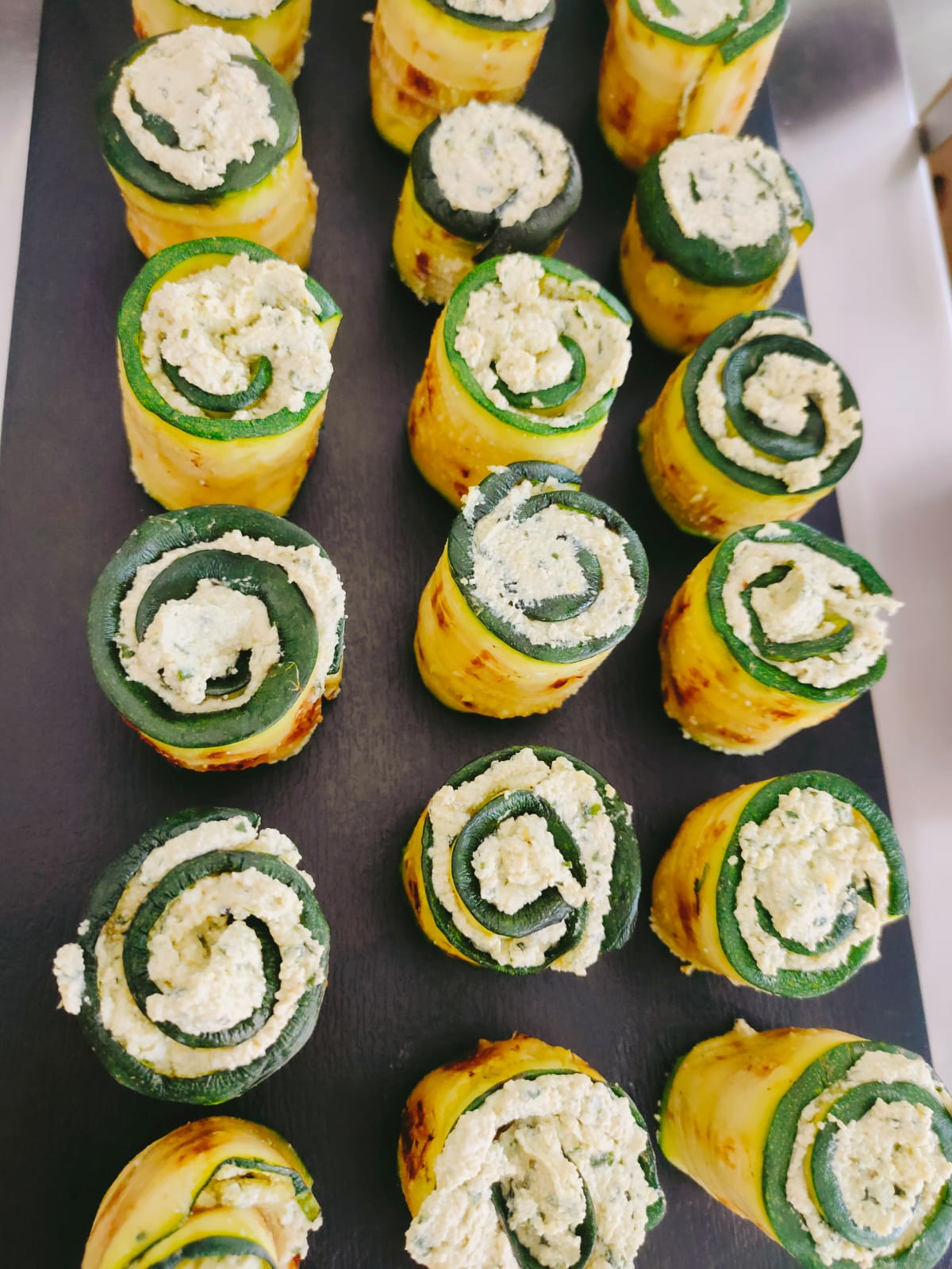 Involtini di zucchine