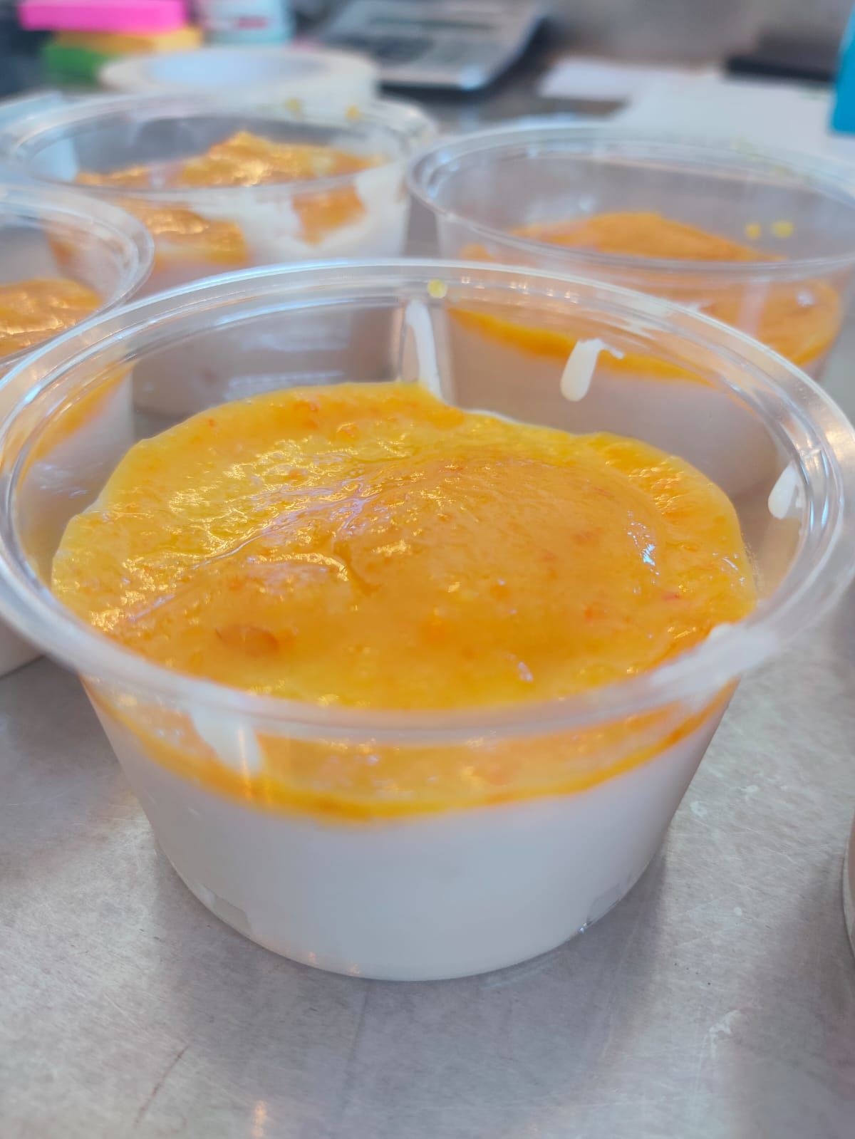 Mousse alla pesca