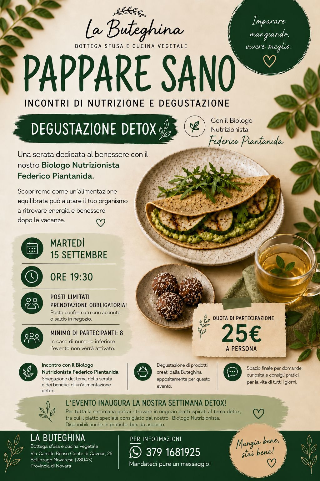 Pappare Sano - Settembre 2026